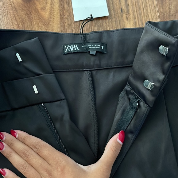 ZARA WOMENS TUXEDO PANTS - Picture 3 of 15